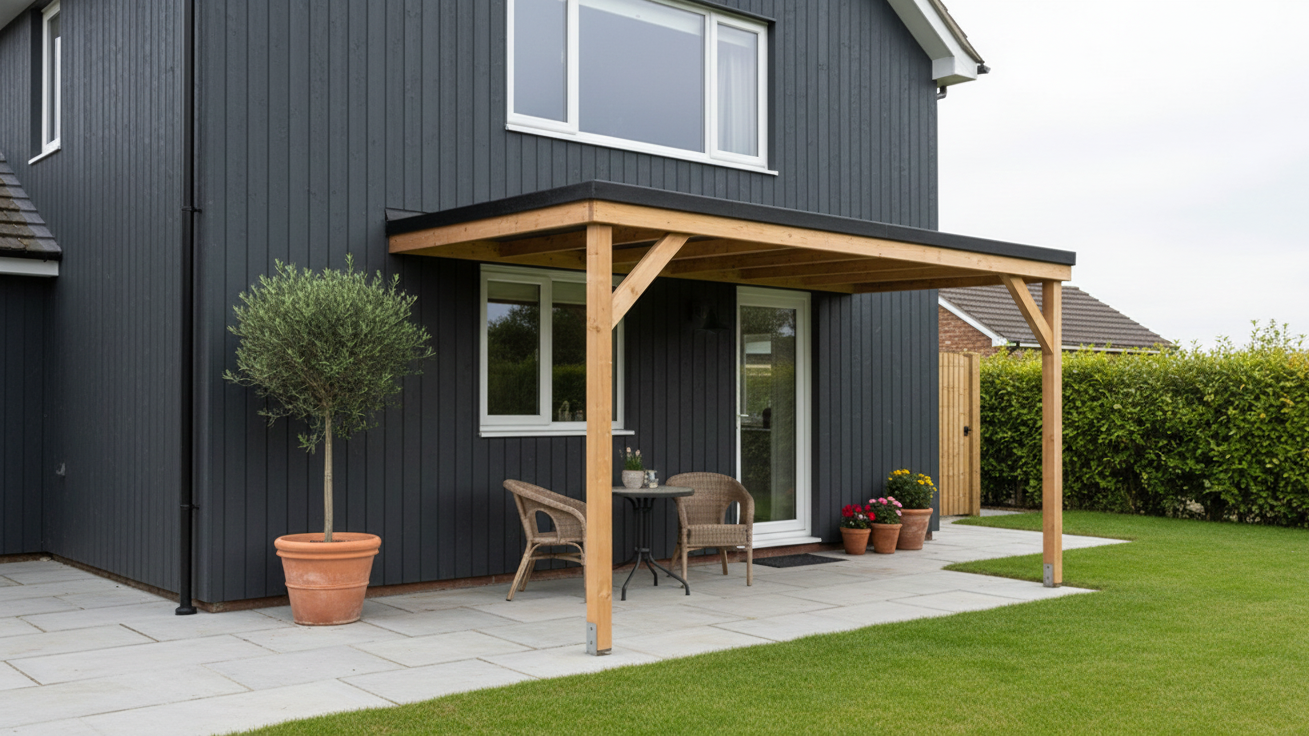 Douglas veranda achtergrond